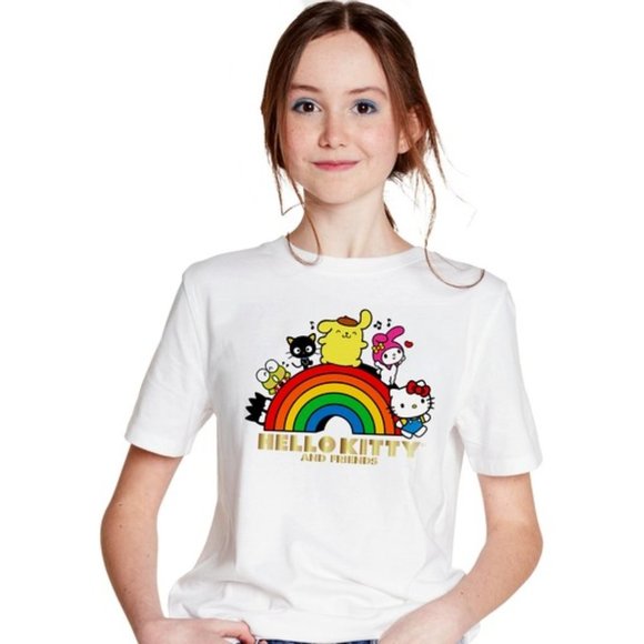 Hello Kitty Shirts & Tops Hello Kitty Sanrio Kids T Shirt Rainbow